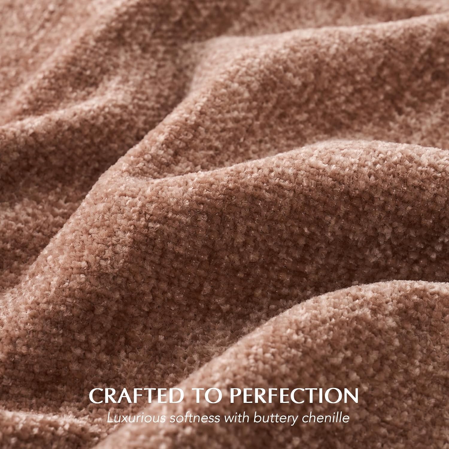 Tasseled Chenille Knit Farmhouse Throw Blanket