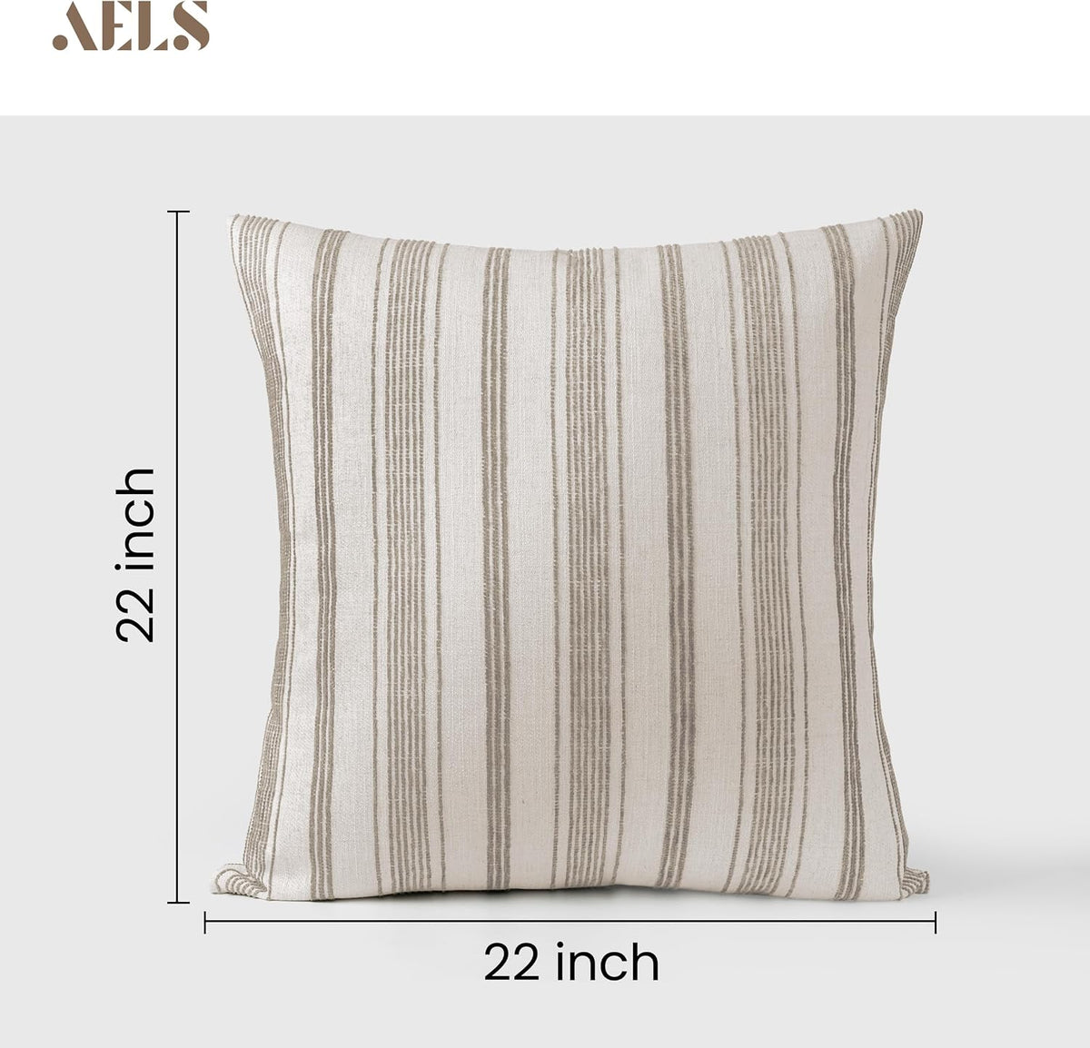 Linen Farmhouse Pillow Covers